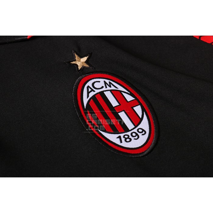 Camiseta Polo del AC Milan 20-21 Negro - Haga un click en la imagen para cerrar